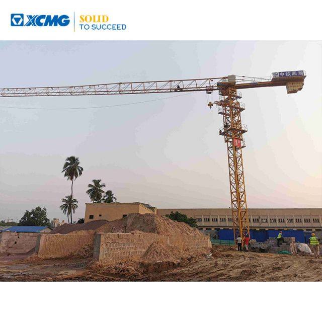 XCMG Official High Quality 60m Jib Length Secondhand Tower Crane XGT6013-6S1 with Spare Parts